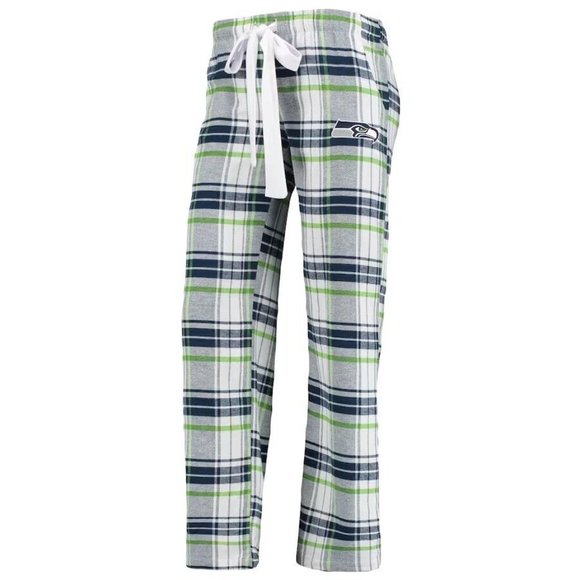 Seattle Seahawks Women's Concepts Sports Accolade Flannel Pants - Picture 3 of 4